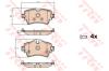 TRW GDB2087 Brake Pad Set, disc brake