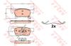 TRW GDB2091 Brake Pad Set, disc brake