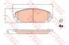 TRW GDB2094 Brake Pad Set, disc brake