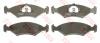 TRW GDB255 Brake Pad Set, disc brake