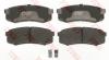 TRW GDB3110 Brake Pad Set, disc brake