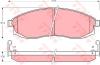 TRW GDB3124 Brake Pad Set, disc brake