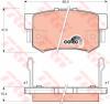 TRW GDB3154 Brake Pad Set, disc brake