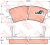 TRW GDB3165 Brake Pad Set, disc brake