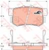 TRW GDB3175 Brake Pad Set, disc brake