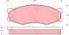 TRW GDB318 Brake Pad Set, disc brake