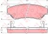 TRW GDB3182 Brake Pad Set, disc brake