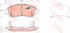 TRW GDB3212 Brake Pad Set, disc brake