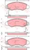TRW GDB3215 Brake Pad Set, disc brake