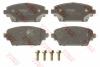TRW GDB3227 Brake Pad Set, disc brake