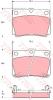 TRW GDB3239 Brake Pad Set, disc brake