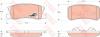 TRW GDB3247 Brake Pad Set, disc brake