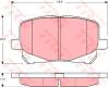 TRW GDB3248 Brake Pad Set, disc brake