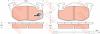 TRW GDB327 Brake Pad Set, disc brake