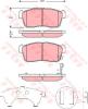 TRW GDB3276 Brake Pad Set, disc brake