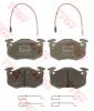 TRW GDB328 Brake Pad Set, disc brake