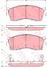 TRW GDB3285 Brake Pad Set, disc brake