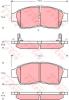 TRW GDB3300 Brake Pad Set, disc brake