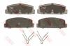 TRW GDB3311 Brake Pad Set, disc brake