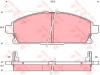 TRW GDB3312 Brake Pad Set, disc brake
