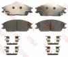 TRW GDB3331 Brake Pad Set, disc brake