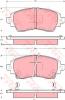 TRW GDB3333 Brake Pad Set, disc brake