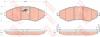 TRW GDB3347 Brake Pad Set, disc brake