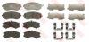 TRW GDB3371 Brake Pad Set, disc brake
