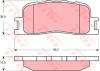 TRW GDB3374 Brake Pad Set, disc brake