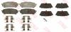 TRW GDB3395 Brake Pad Set, disc brake