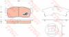 TRW GDB3411 Brake Pad Set, disc brake