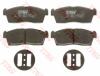 TRW GDB3411 Brake Pad Set, disc brake