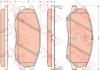 TRW GDB3412 Brake Pad Set, disc brake