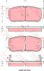 TRW GDB3413 Brake Pad Set, disc brake
