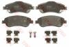 TRW GDB3445 Brake Pad Set, disc brake