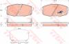TRW GDB3450 Brake Pad Set, disc brake
