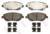 TRW GDB3511 Brake Pad Set, disc brake