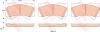 TRW GDB3524 Brake Pad Set, disc brake