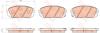 TRW GDB3530 Brake Pad Set, disc brake
