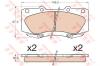 TRW GDB3534 Brake Pad Set, disc brake