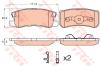 TRW GDB3595 Brake Pad Set, disc brake