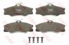 TRW GDB399 Brake Pad Set, disc brake