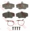 TRW GDB400 Brake Pad Set, disc brake