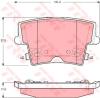 TRW GDB4135 Brake Pad Set, disc brake
