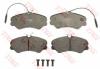 TRW GDB447 Brake Pad Set, disc brake