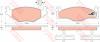 TRW GDB454 Brake Pad Set, disc brake