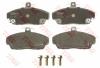 TRW GDB496 Brake Pad Set, disc brake