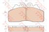 TRW GDB5113 Brake Pad Set, disc brake