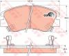 TRW GDB729 Brake Pad Set, disc brake