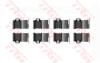 TRW PFK221 Accessory Kit, disc brake pads